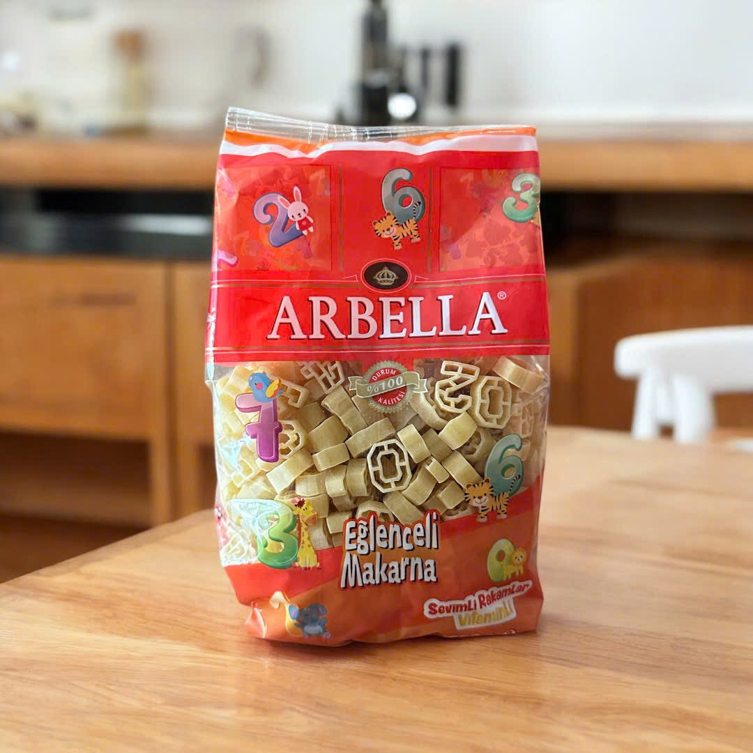 Mì Nui Số Học Dành Cho Trẻ Em Không Có Muối Arbella 350g